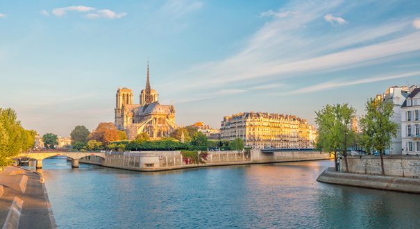 The beautiful Notre Dame de Paris