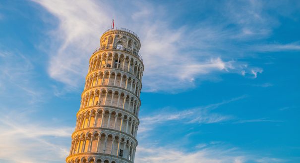 The Leaning Tower in Pisa