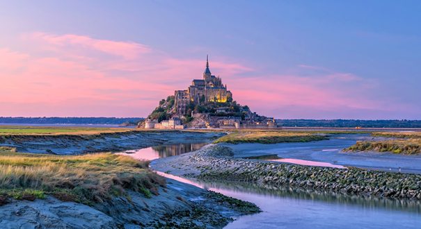 Mont Saint-Michel in France